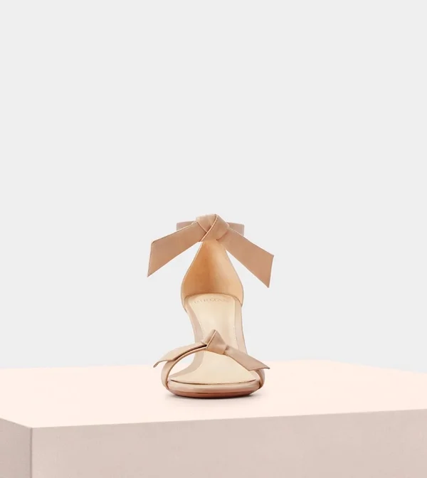 Alexandre Birman - Clarita 75 Leather Sandal, 10 US, Nude