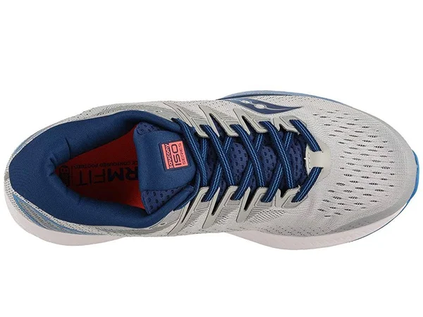 Saucony, Ride ISO 2, Men's Grey/Blue, 13