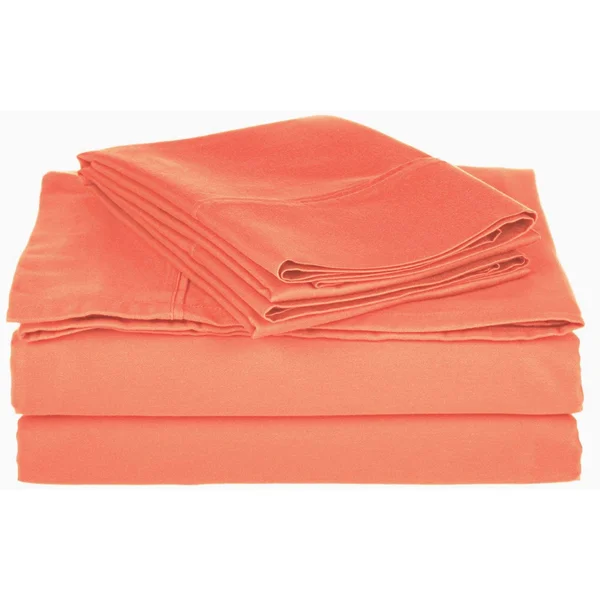 Blue Nile Mills Cotton-Blend 800-Thread Count Solid Deep Pocket Sheet Set