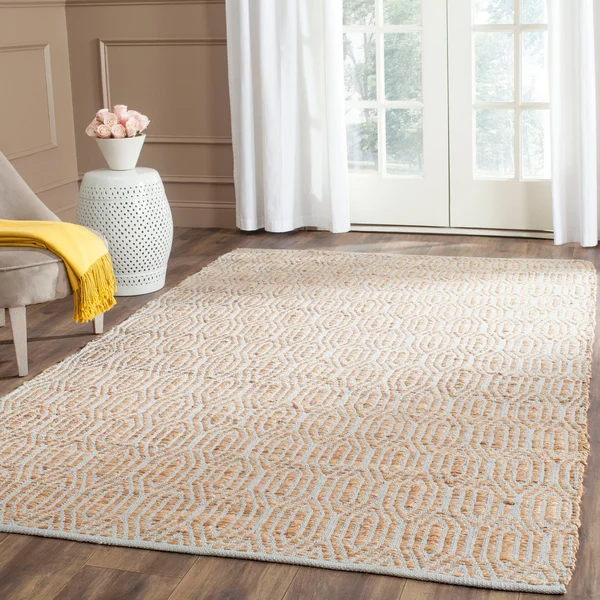 Safavieh Cape Cod CAP822J Silver - Natural 9& x 12& Area Rug