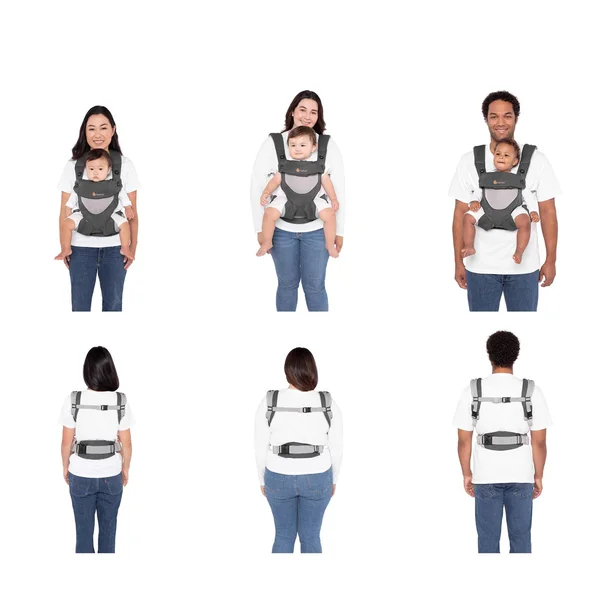 Ergobaby - Inc. Comfort Thru Ergonomics Baby Carrier, All Positions, 360, 12-45 lbs