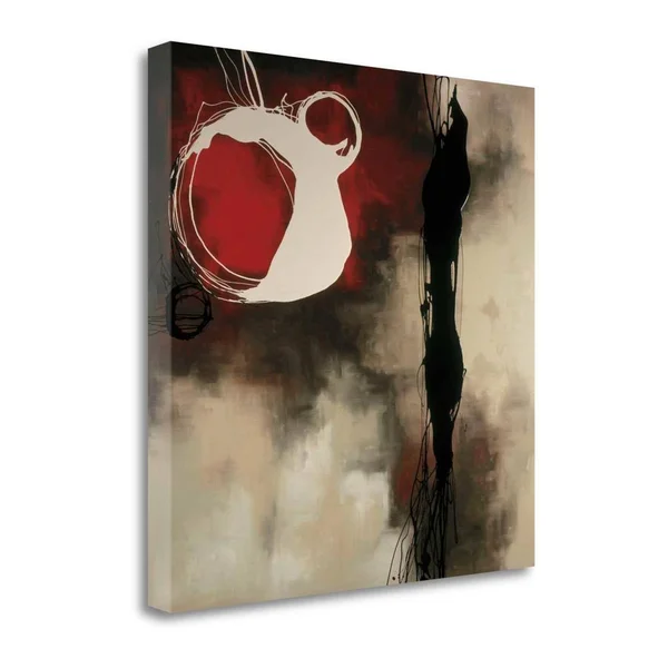 Tangletown Fine Art Resonance in Red by Laurie Maitland