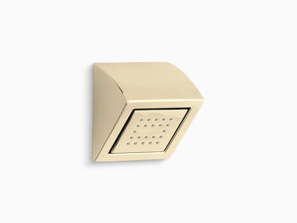 KOHLER K-8023-AF WaterTile 22-Nozzle Showerhead, Vibrant French Gold