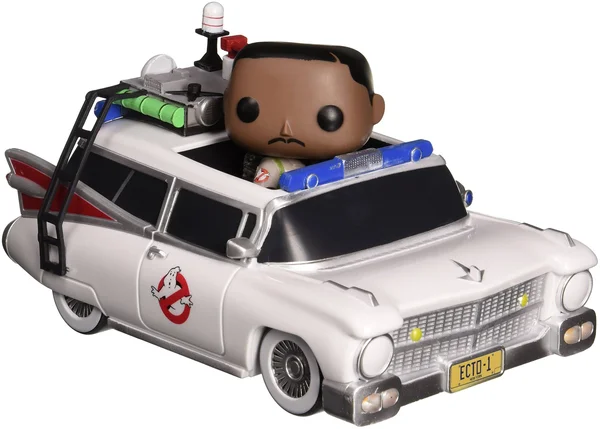 Funko Pop! Movies: Ghostbusters - Winston Zeddmore and Ecto 1 Action Figure