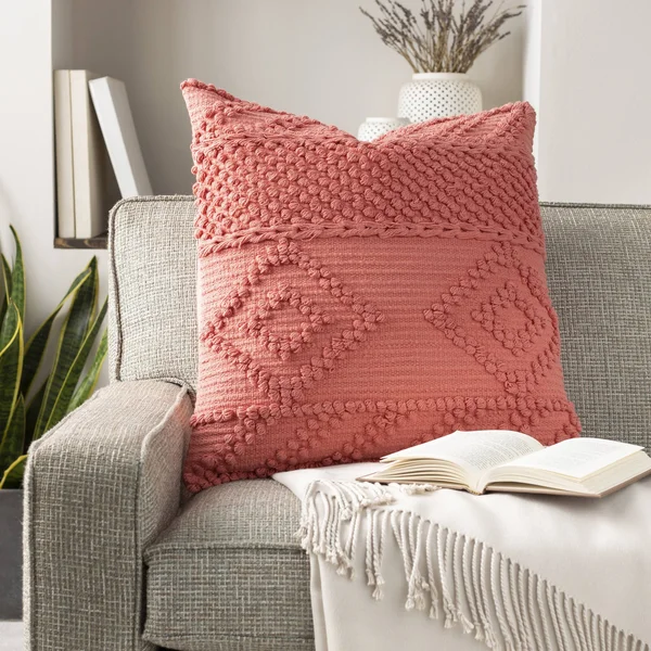 Surya MDO008-2020P Merdo 20 x 20 inch Coral Pillow Kit Square