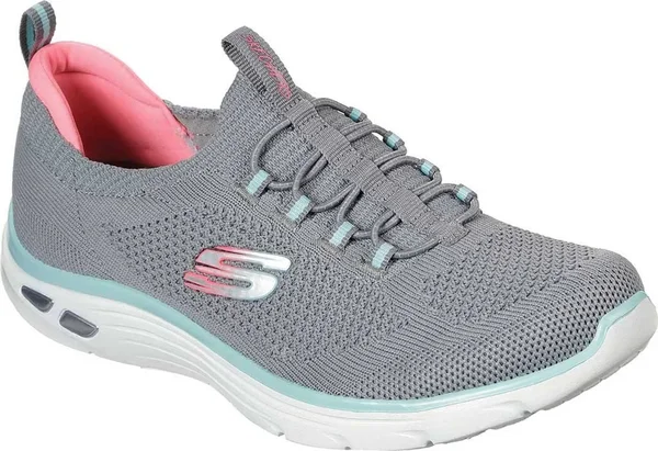Skechers Women's Empire D&Lux Paradise Sky Sneaker - Gray