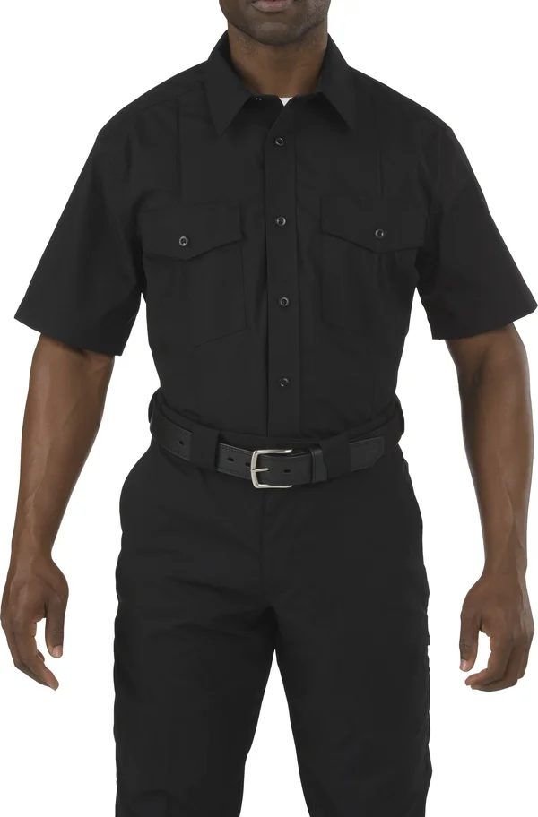 5.11 Tactical Stryke Class A PDU Short Sleeve Shirt - Midnight Navy Regular Small