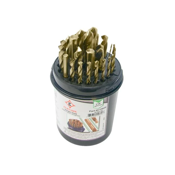 Cle-Line C10629 Jobber Drill Set - 29 pc, Cobalt