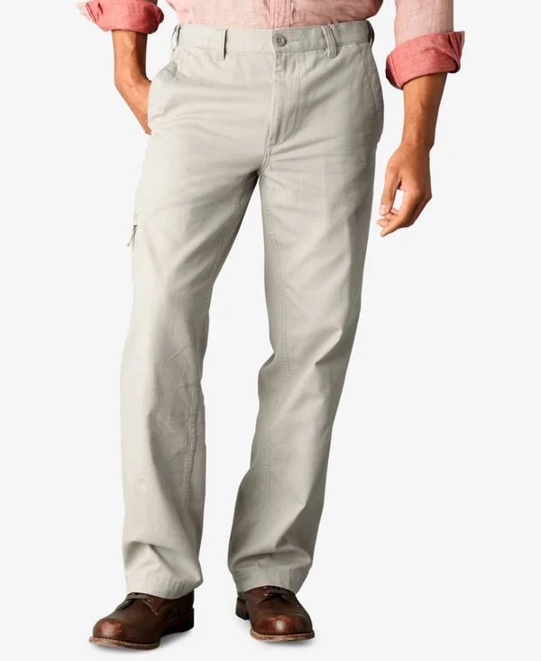 Dockers Men's Comfort Classic Fit Cargo Pants - Light Buff
