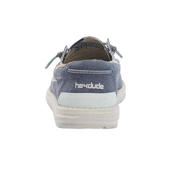 Hey Dude Men's Welsh Chambray Sea Blue Shoes 112222140