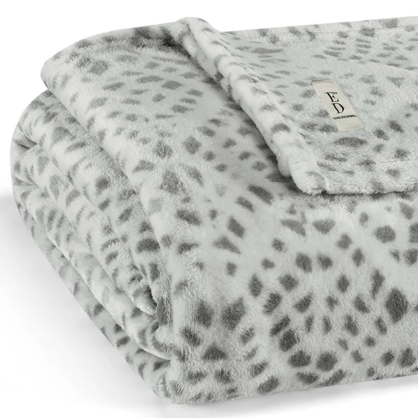 Ed Ellen DeGeneres Ultra Soft Plush Solid Blanket - King, Grey