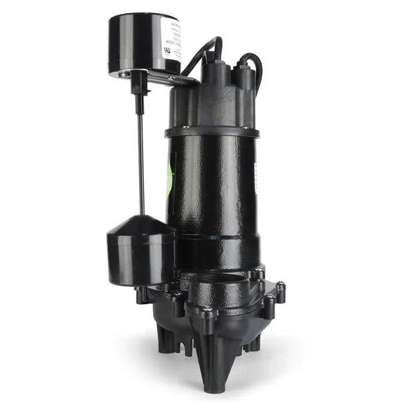 Eco-Flo 1/3 HP Submersible Cast Iron Sump Pump Ecd33v