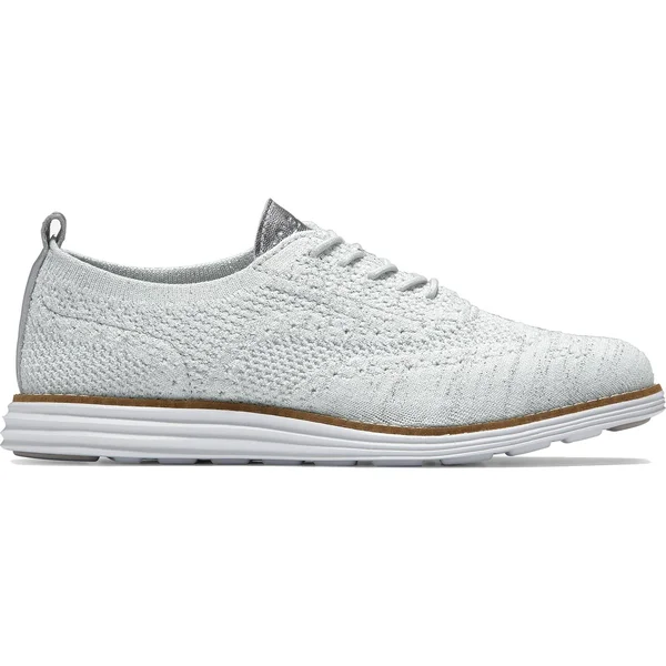 Cole Haan Womens OriginalGrand Wingtip Oxford Metallic Dressy Oxfords