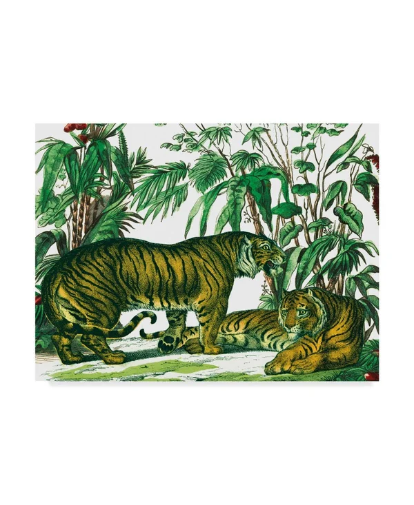 Wild Apple Portfolio 'Jungle Flair V' Canvas Art 35x47