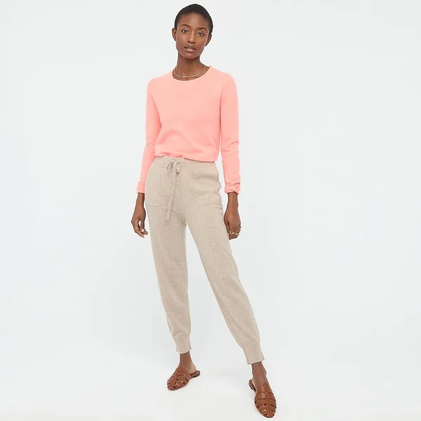J.Crew Womens Cashmere Crewneck Sweater (Size Medium)