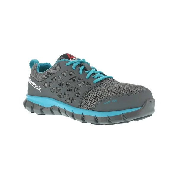 Reebok Women's Sublite Cushion Work Grey Alloy Toe-RB045