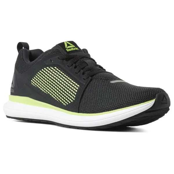 Reebok Men's Driftium Ride Running Shoe, Color: Black, Size: 10.5