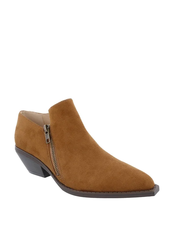 Women's Penny Loves Kenny Sync Ankle Bootie - Size: 6, Brown
