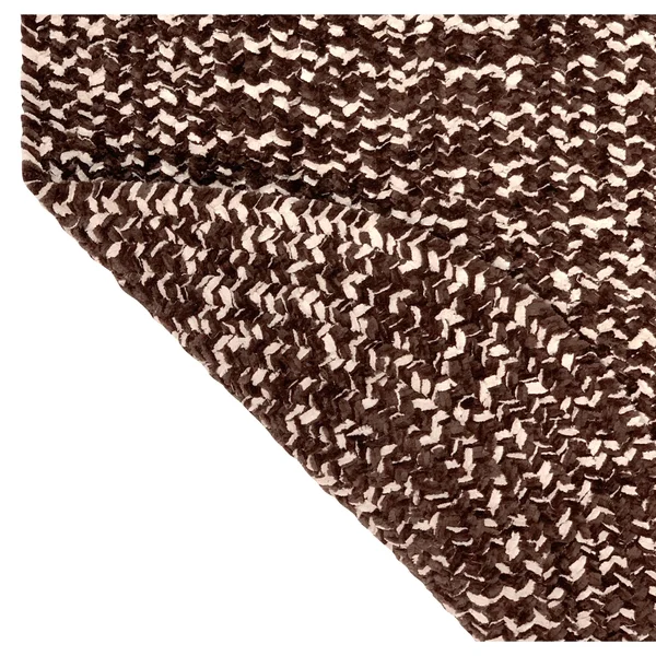 Better Trends Chenille Tweed 30x22 x 50x22 Reversible Rug - Navy/Smoke Blue