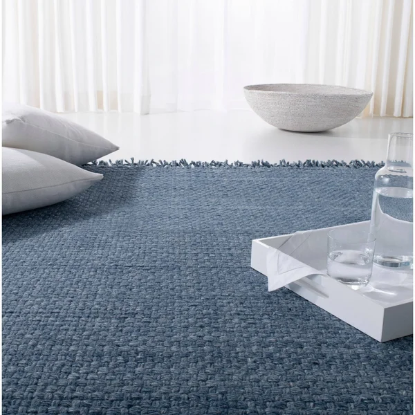Lauren Ralph Lauren Amalie LRL6350A Blue 4& x 6& Area Rug - Blue