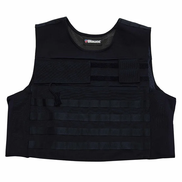 Mens External Plate Carrier - ArmorSkin TacVest XP Size 3X-Large Short in Dark Navy Blue - Polyester by Blauer
