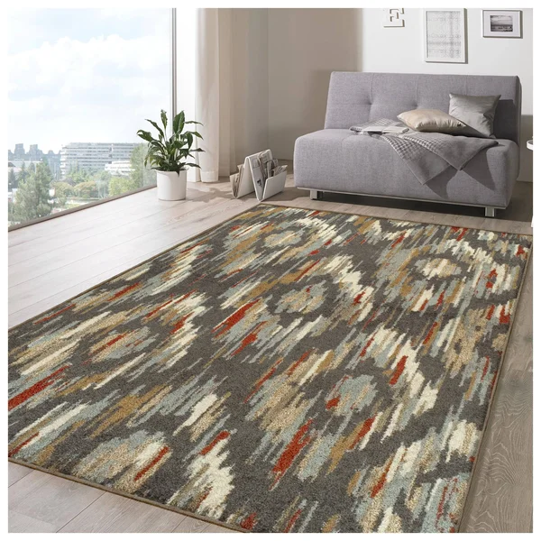 Superior Solitaire Area Rug - 8' x 10', Multicolor
