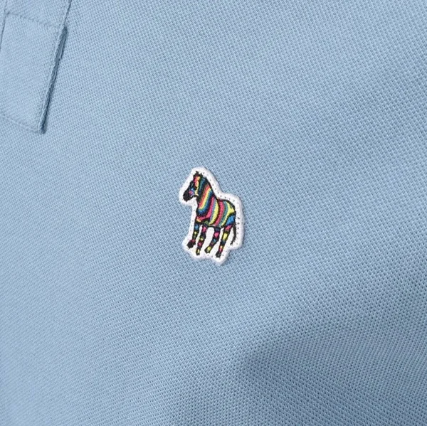 PS by Paul Smith Regular Polo T Shirt Blue