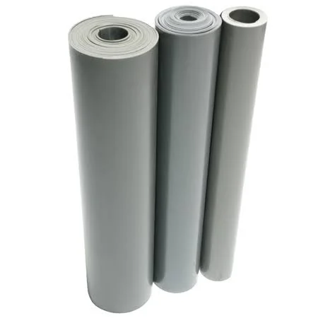 Rubber-Cal 20-156 - SBR Sheet 65A - Gray - 1/8 in x 36 in W x 24 in L