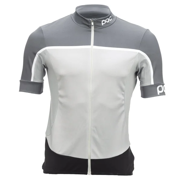 POC Essential Road Block Jersey - Men's Steel Multi Grey - S