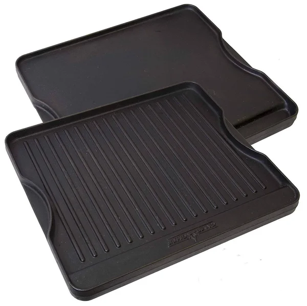 Camp Chef Cgg16b Pre-Seasoned Reversible Cast Iron Grill/Griddle 1 Unit - 14" x 16"