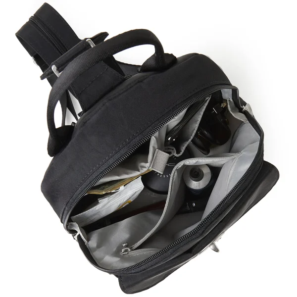 Baggallini Naples Convertible Backpack - Black Cheetah Emboss