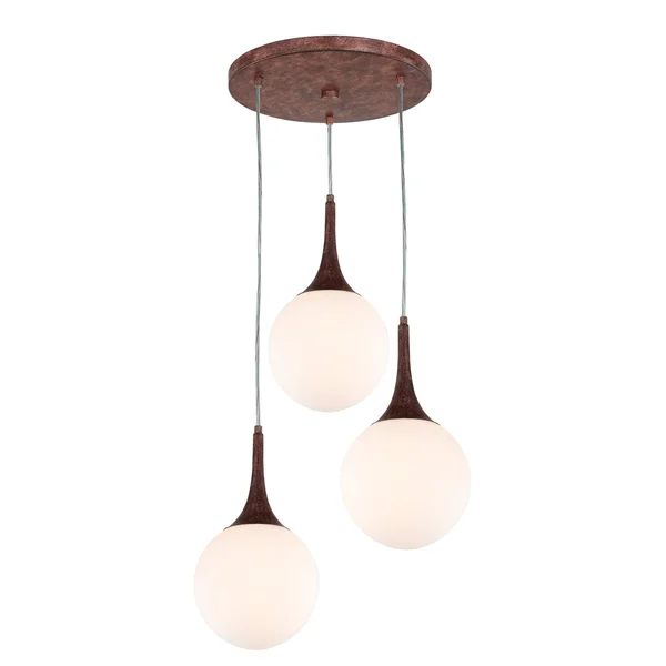 Woodbridge Lighting 19224WNTLE-C00811 Alicia 3-Light Pendant Cluster w/ Embedded LED