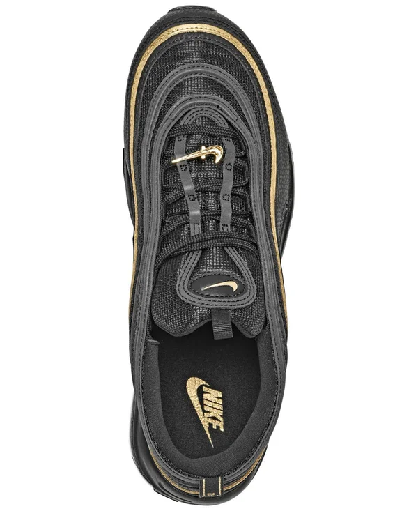 Nike Men's Air Max 97 Casual Shoes DC2190 - 7.5, Black