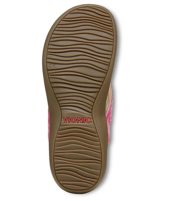 Vionic Dillon Women's Shoes White Lizard : 9 M