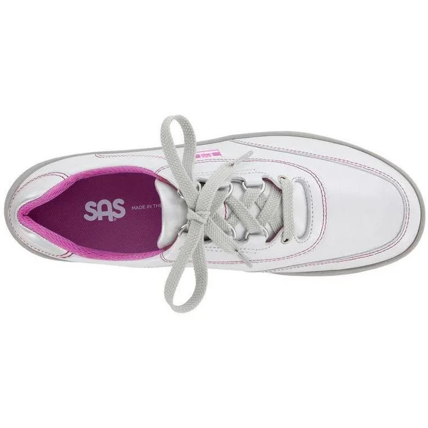 SAS Shoes Women's Sporty - Bianco, Pink
