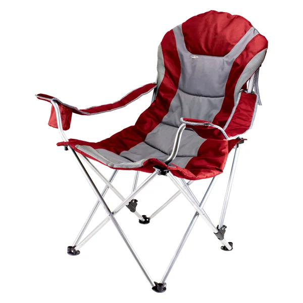 Picnic Time Reclining Camp Chair - Red