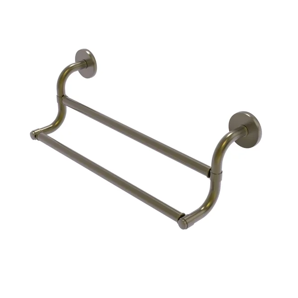 Allied Brass Remi Collection 18 inch Double Towel Bar Antique Brass