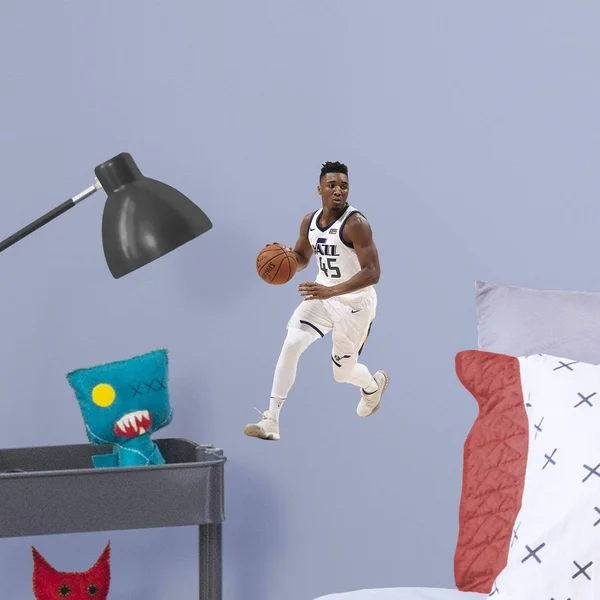 Fathead Donovan Mitchell - X-Large Officially Licensed NBA Removable Wall Decal, Size: XL