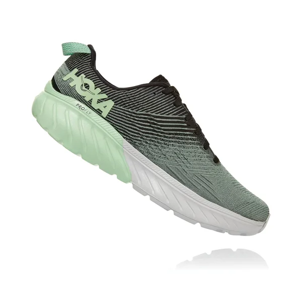 Hoka One One Men's Mach 3 - 12.5 - Green Ash - Black