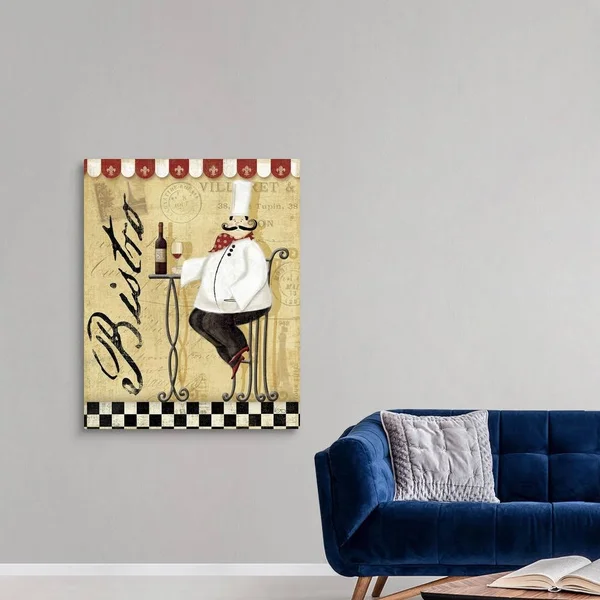 Chef's Break I, Canvas Wall Art, 36x45, Great Big Canvas