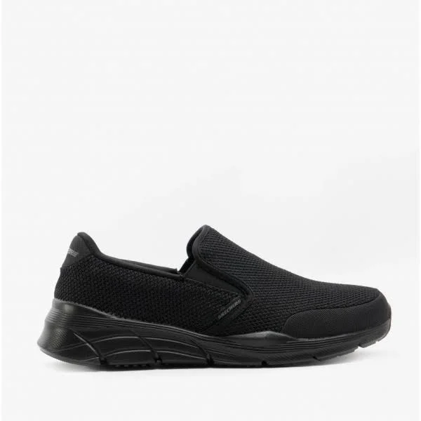 Skechers Men's Relaxed Fit Equalizer 4.0 Krimlin Slip-On, Black/Black