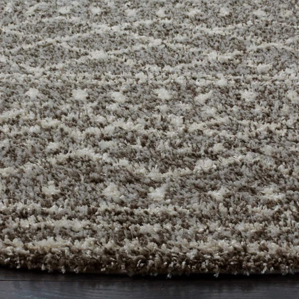 Safavieh Arizona Shag Rug Collection ASG741Y - Ivory - Green - 8& x 10&