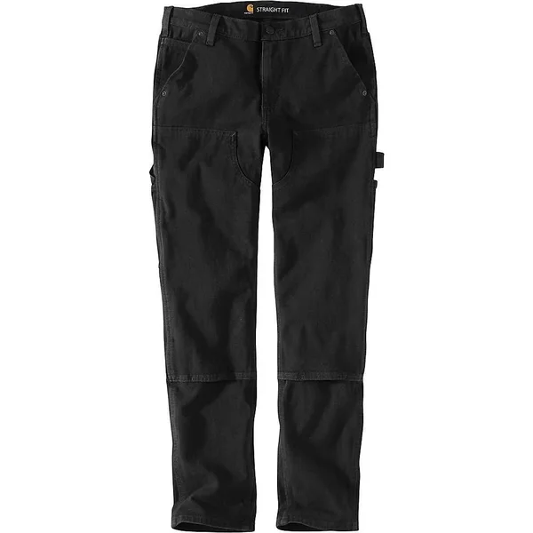 Carhartt Women's Straight Fit Twill Double Front Pant - 12 Tall - Carhartt Brown