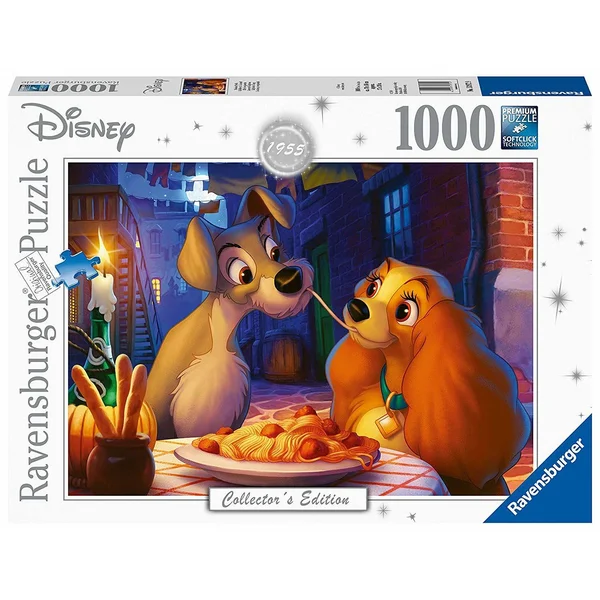 Ravensburger 30375185 Disney Lady & The Tramp Puzzle - 1000 Piece