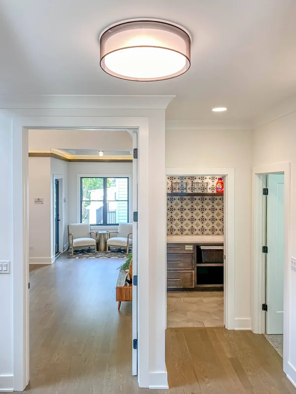 Maxim Lighting Prime 20-in Oil Rubbed Bronze LED Flush Mount Light, 10233OMOI