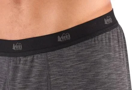 Rei Co-op Men's Midweight Base Layer Bottoms – Men's Tall Sizes Gray XXL Tall