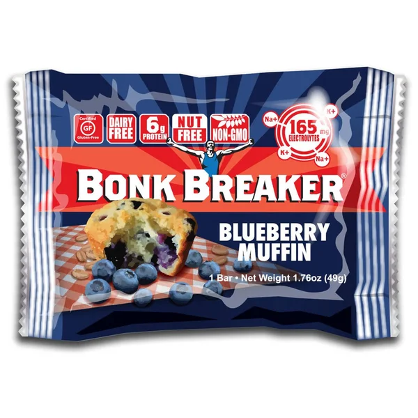 Bonk Breaker Blueberry Muffin Energy Bar - Box of 12