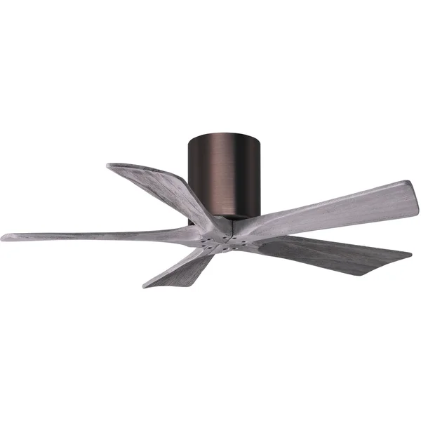Irene Hugger Ceiling Fan by Matthews Fan Company - Polished Chrome, IR5H-CR-BW-60