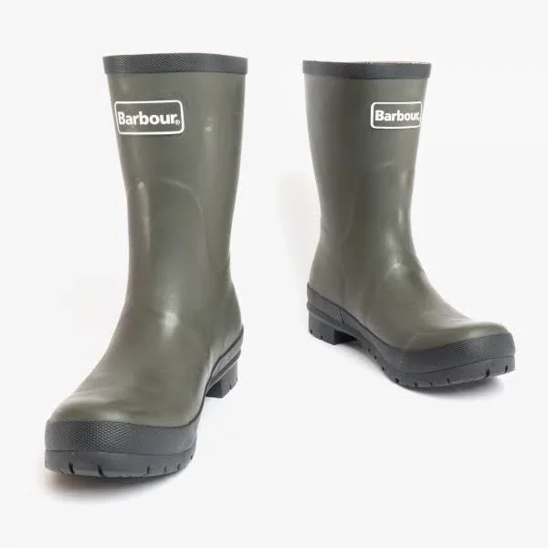 Barbour Women's Banbury Mid-Cut Rain Boots - Olive