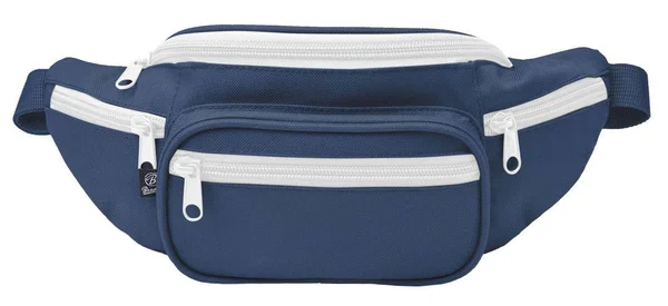 Brandit Bolso de la correa de cintura - blanco-azul